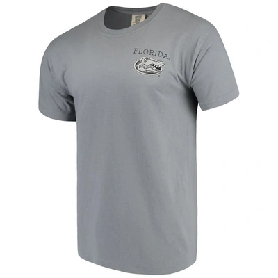 Shop Image One Gray Florida Gators Comfort Colors Campus Scenery T-shirt