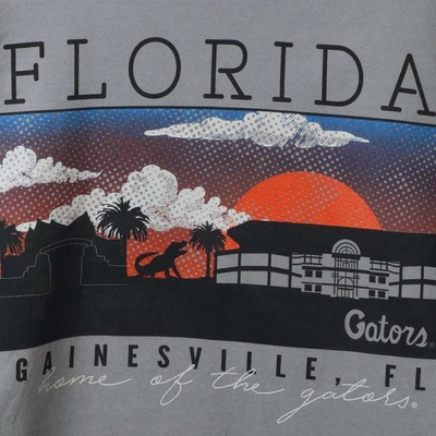 Shop Image One Gray Florida Gators Comfort Colors Campus Scenery T-shirt