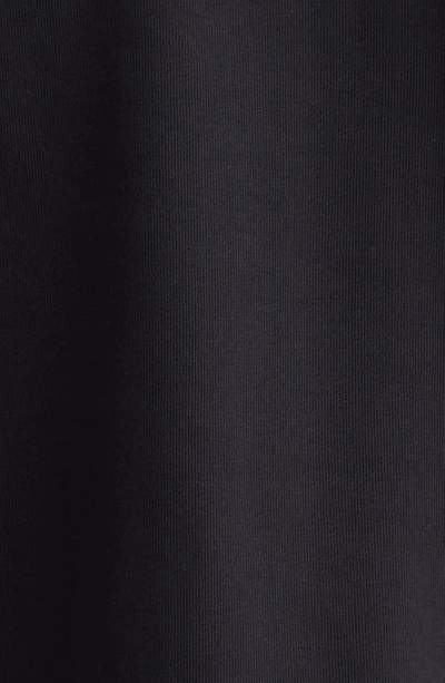 Shop Y-3 Gfx Organic Cotton Fleece Logo Hoodie In Black
