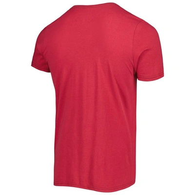 Shop Homefield Heathered Crimson Oklahoma Sooners Ruf Vintage T-shirt