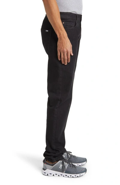 Shop Barbell Apparel Straight Athletic Fit 2.0 Stretch Jeans In Black