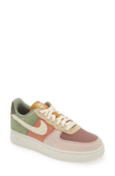 Shop Nike Air Force 1 '07 Lx Sneaker In Oil Green/ Pale Ivory/ Terra