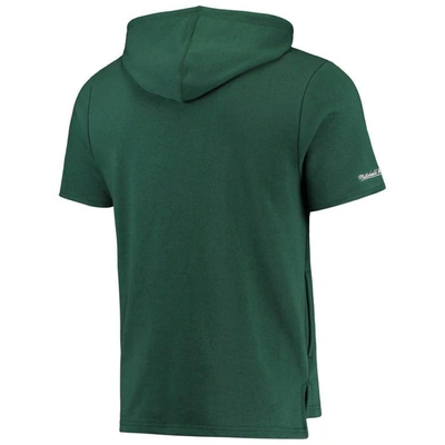 Shop Mitchell & Ness Green Green Bay Packers Game Day Hoodie T-shirt