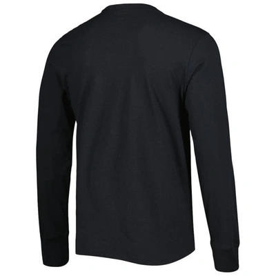 Shop 47 ' Black Atlanta Falcons Brand Wide Out Franklin Long Sleeve T-shirt