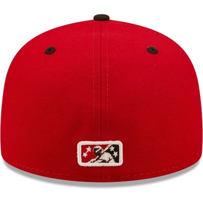 New Era Louisville Bats 2020 Copa De La Diversion 59fifty-fitted Cap In Red