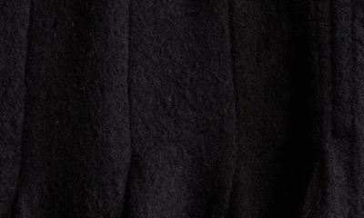 Shop Rick Owens Duvetessa Mixed Media Crop Jacket In Black