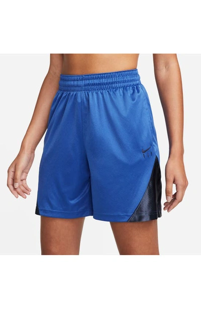 Shop Nike Dri-fit Isofly Basketball Shorts In Game Royal/ Midnight Navy