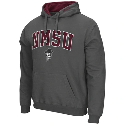 Shop Colosseum Charcoal New Mexico State Aggies Arch And Logo Pullover Hoodie