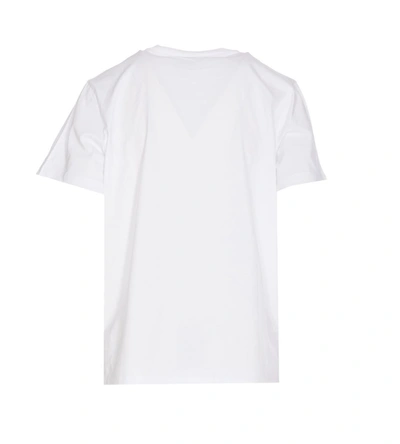 Shop Ganni T-shirts And Polos In White