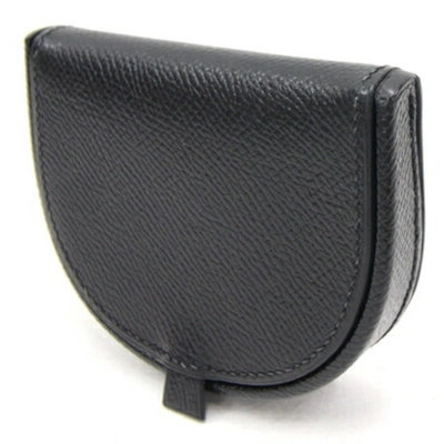 Shop Hermes - Leather Wallet () In Black