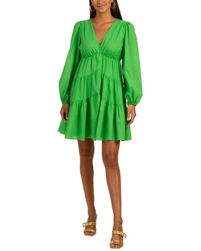 Shop Trina Turk Regular Fit Make Merry Dress In Green