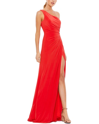 Shop Mac Duggal A-line Gown In Red