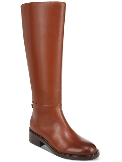 Shop Sam Edelman Mable Em Womens Leather Round Toe Knee-high Boots In Multi
