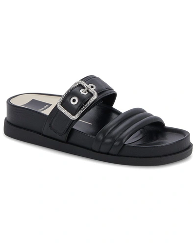 Shop Dolce Vita Shaila Leather Sandal In Black