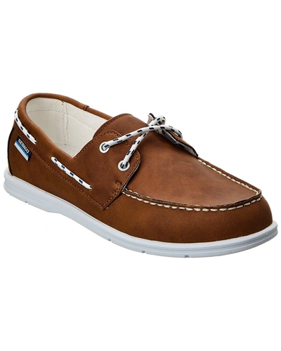 Shop Sebago Jackman Boat Shoe In Brown
