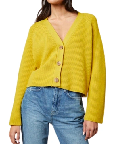Shop Velvet By Graham & Spencer Marilyn Sweater In Sunflower In Yellow