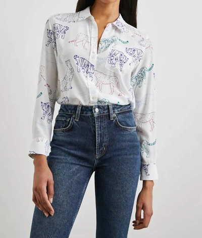 Shop Rails Kate Button Down Shirt In Jewel Wildcats In Multi