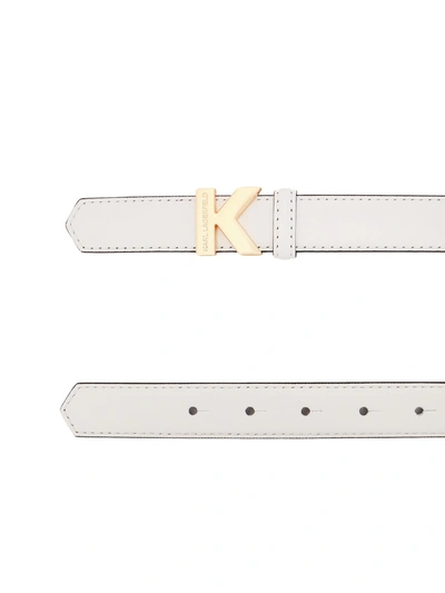 Shop Karl Lagerfeld Leather Belt
