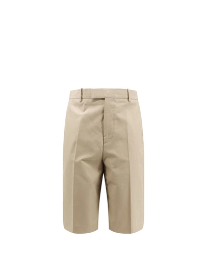 Shop Ferragamo Cotton Bermuda Shorts