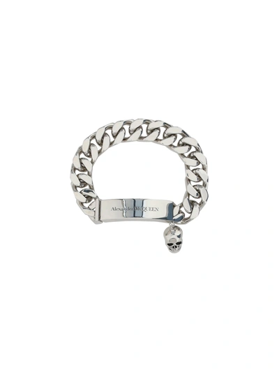 Shop Alexander Mcqueen Metal Bracelet