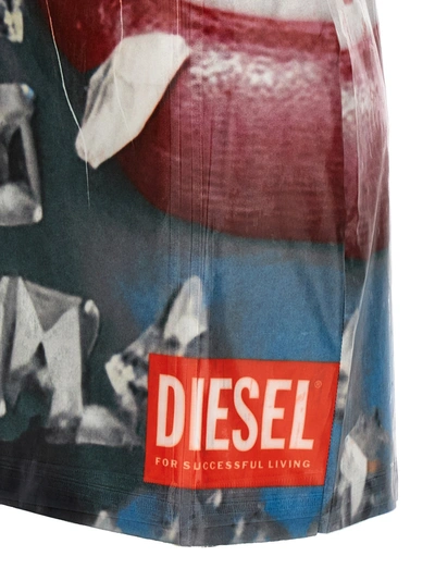 Shop Diesel D-faces Dresses Multicolor