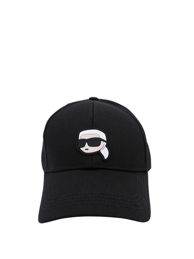 Shop Karl Lagerfeld Ikonik Cotton Hat