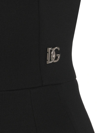 Shop Dolce & Gabbana Logo Dress