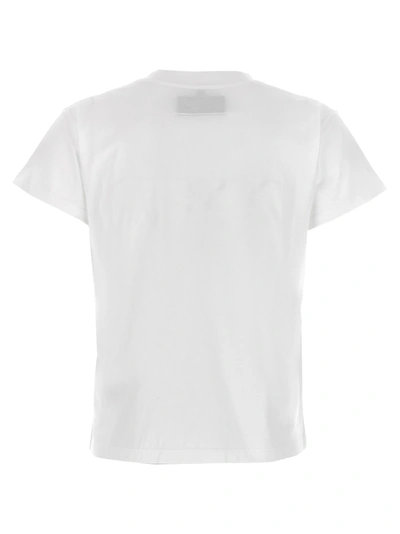Shop Mm6 Maison Margiela Logo T-shirt White