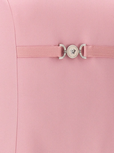 Shop Versace Mini Dress Dresses Pink