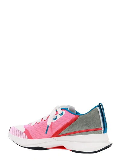 Shop Lanvin Suede And Nylon Sneakers