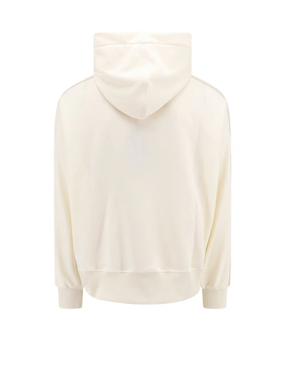 Shop Palm Angels Sweatshirt With Embroidered Monogram On The Front