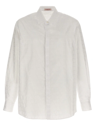 Shop Valentino Toile Iconographe Shirt, Blouse White