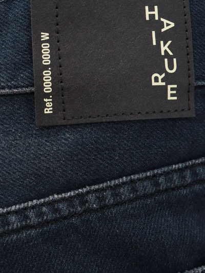 Shop Haikure Cotton Trouser With Back Logo Patch