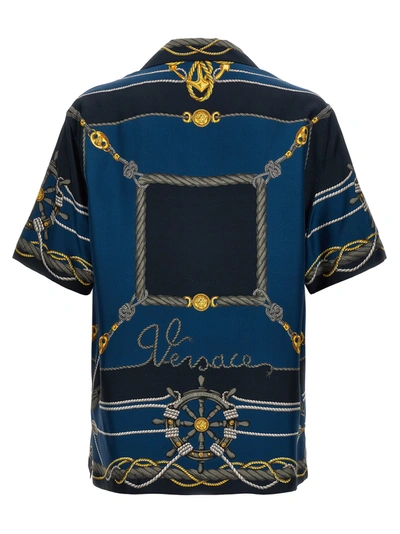 Shop Versace Nautical Shirt, Blouse Multicolor