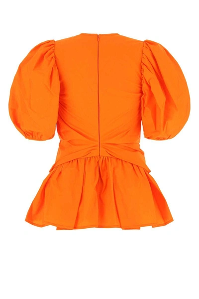 Shop Cecilie Bahnsen Shirts In Orange