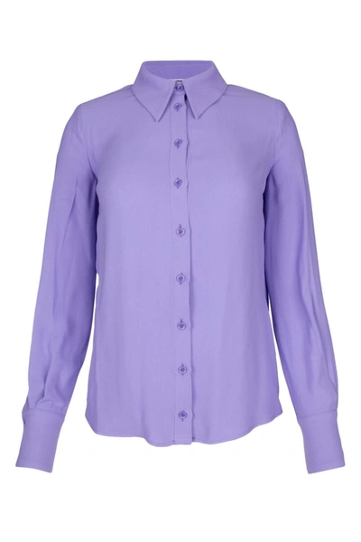 Shop Elisabetta Franchi Shirts In Iris