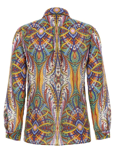 Shop Etro Patterned Shirt In Multicolor