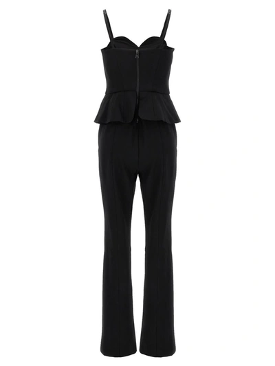 Shop Karl Lagerfeld 'evening' Jumpsuit In Black