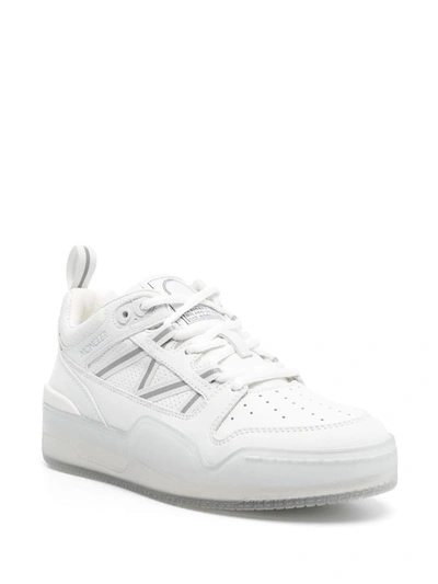 Shop Moncler Sneakers In Natural