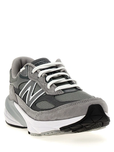 Shop New Balance '990v6' Sneakers In Gray