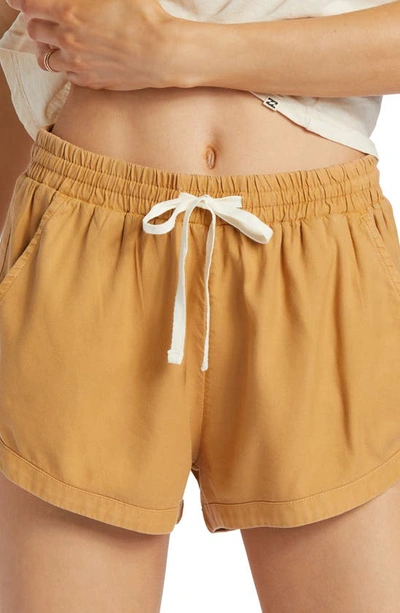 Shop Billabong 'road Trippin' Shorts In Cosmic Khaki