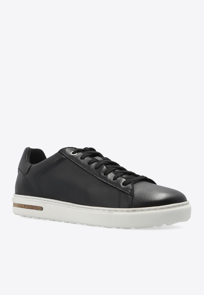 Shop Birkenstock Bend Low Leather Low-top Sneakers In Black