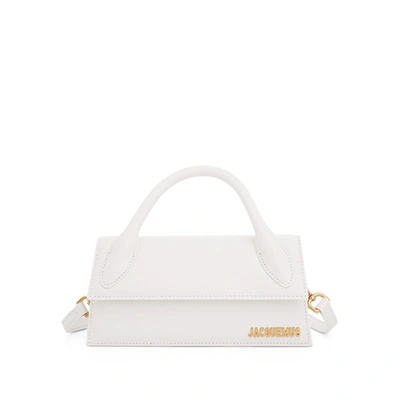 Shop Jacquemus Le Chiquito Long Leather Bag