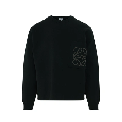 Shop Loewe Anagram Pocket Sweater