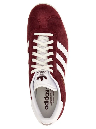 Shop Adidas Originals 'gazelle' Sneakers In Red
