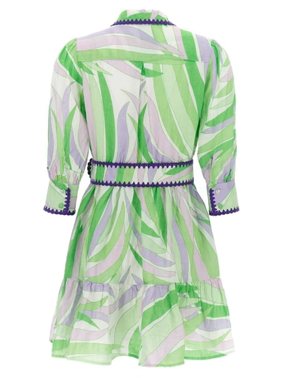 Shop Mc2 Saint Barth 'daisi' Dress In Multicolor