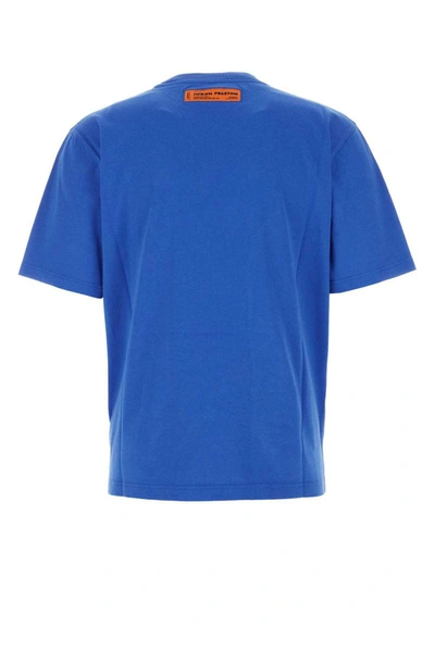 Shop Heron Preston T-shirt In Blue