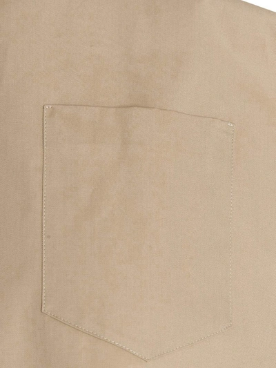 Jejia Sleeveless Blouse With Round Neck In Beige