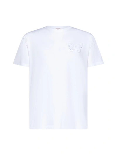 Shop Valentino T-shirts And Polos In White