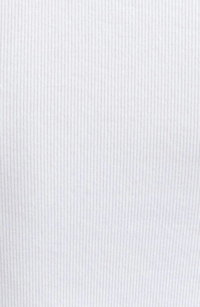 Totême Ribbed Cotton Blend Tank Top In White